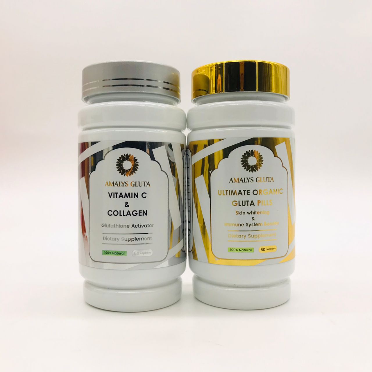 Ultimate Organic Pills + Vitamin C & Collagen (The Most Lighting Set)