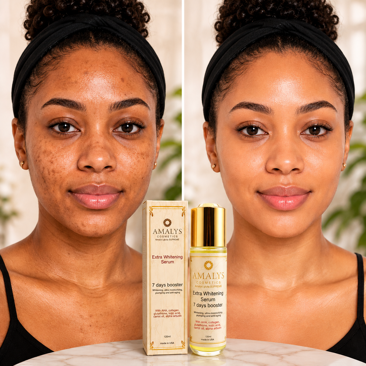 Amalys Cosmetics Extra Whitening Serum 7 Days Booster – 120ml