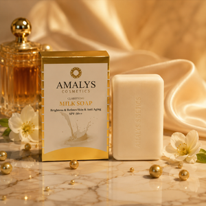 Amalys Cosmetics Clarifying Milk Soap – Brightening & Anti-Ageing, SPF50++