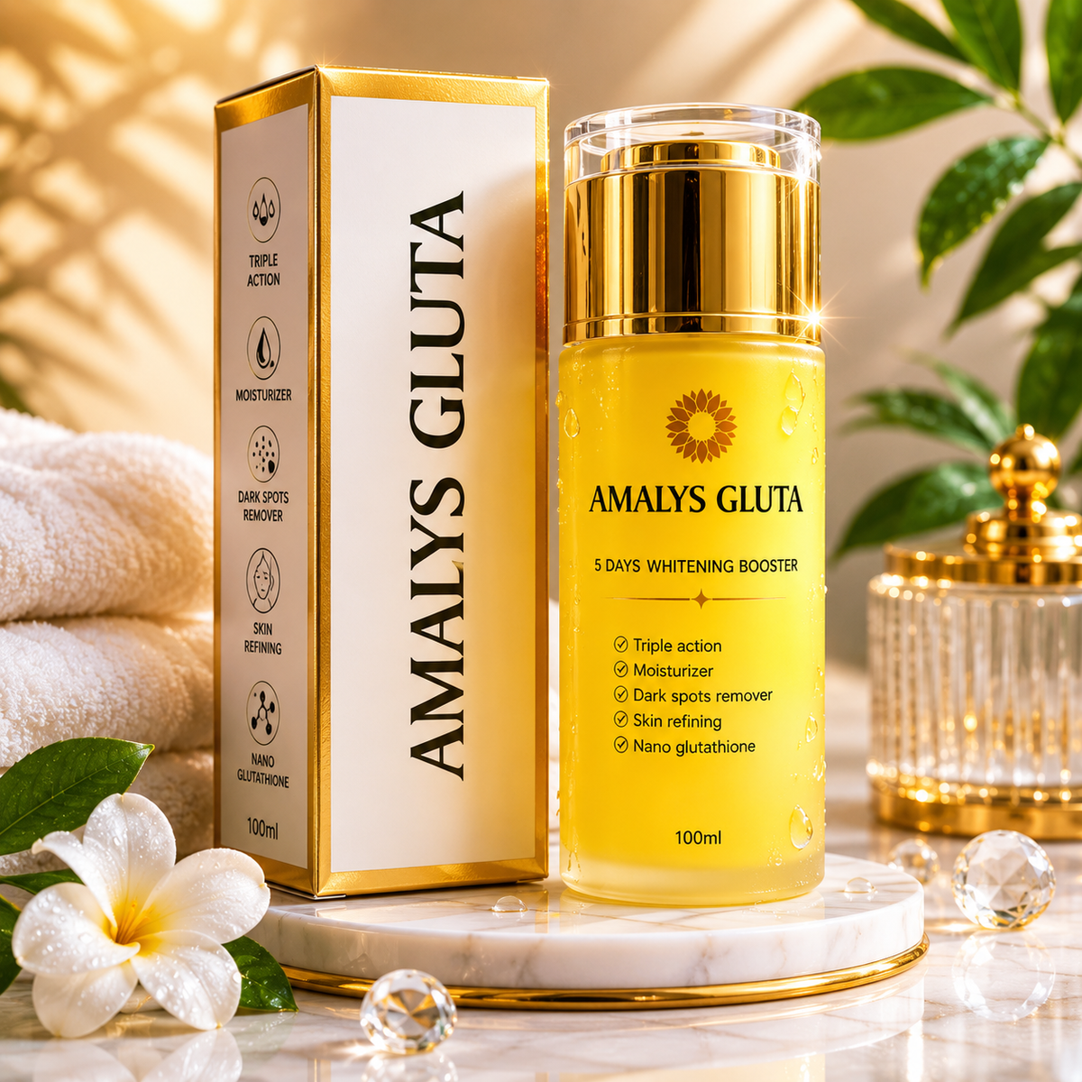Amalys Gluta 5 Days Whitening Booster – 100ml