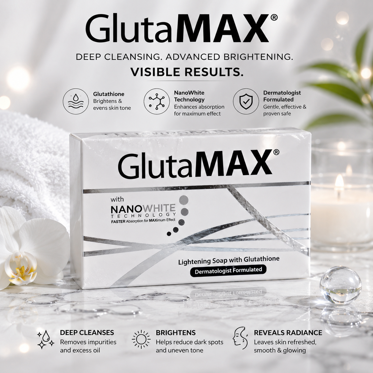 GlutaMAX Lightening Soap with Glutathione Image